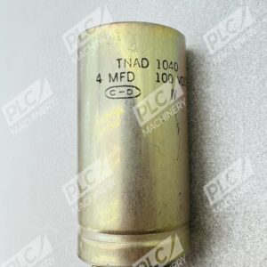 Cornell Dubilier TNAD1040 Oil Filled Paper Capacitor 4 MFD 100 VDC