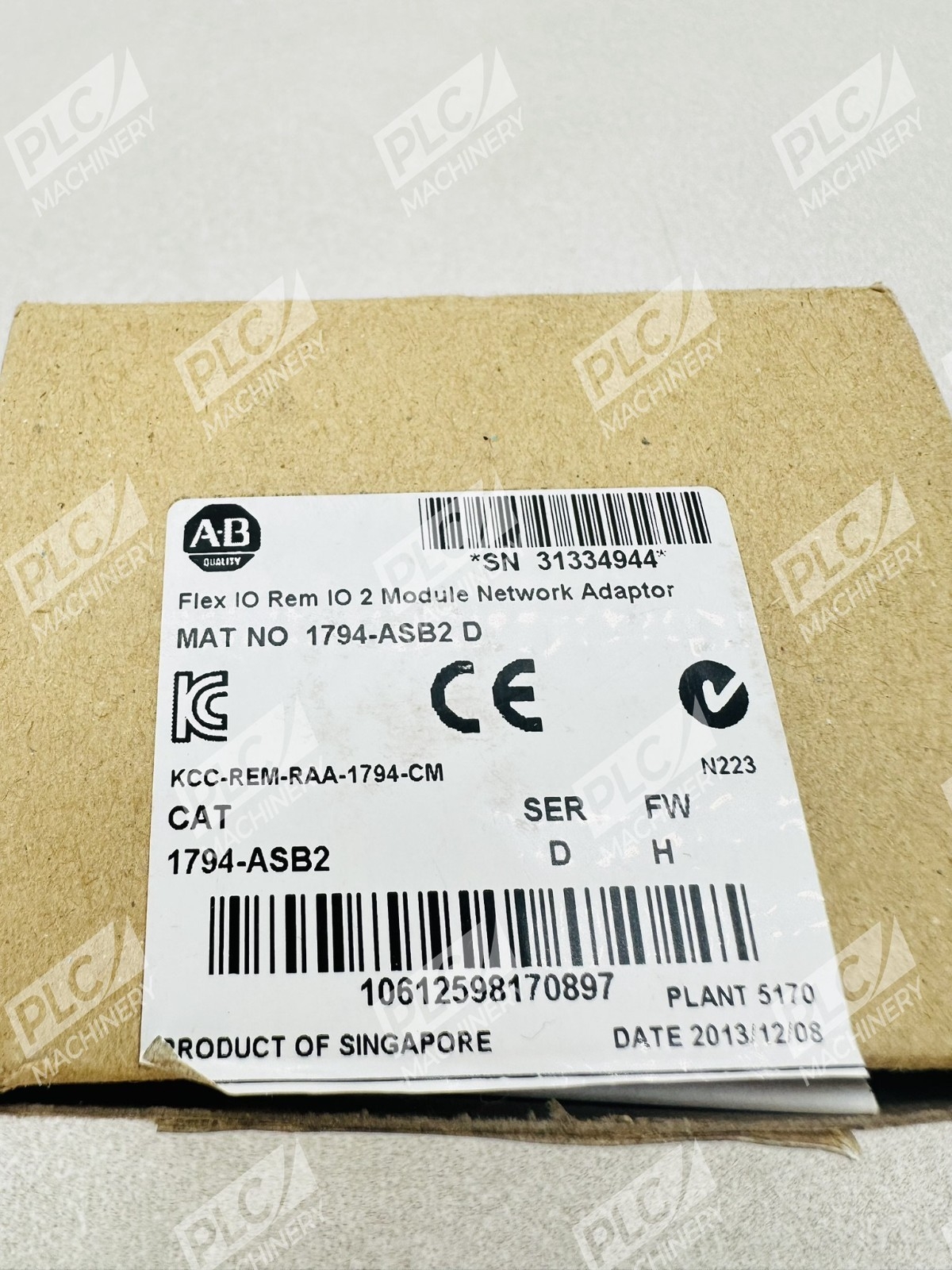 Allen Bradley 1794-ASB2 Series D Flex IO 2 Module Network Adaptor - Image 2