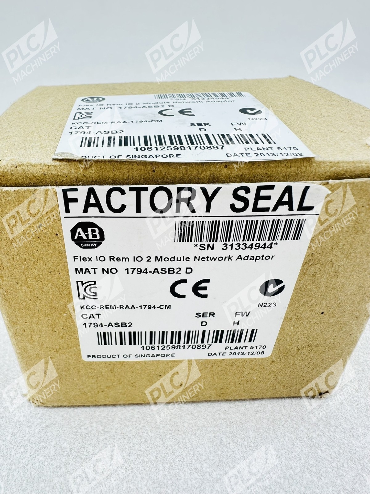 Allen Bradley 1794-ASB2 Series D Flex IO 2 Module Network Adaptor - Image 3