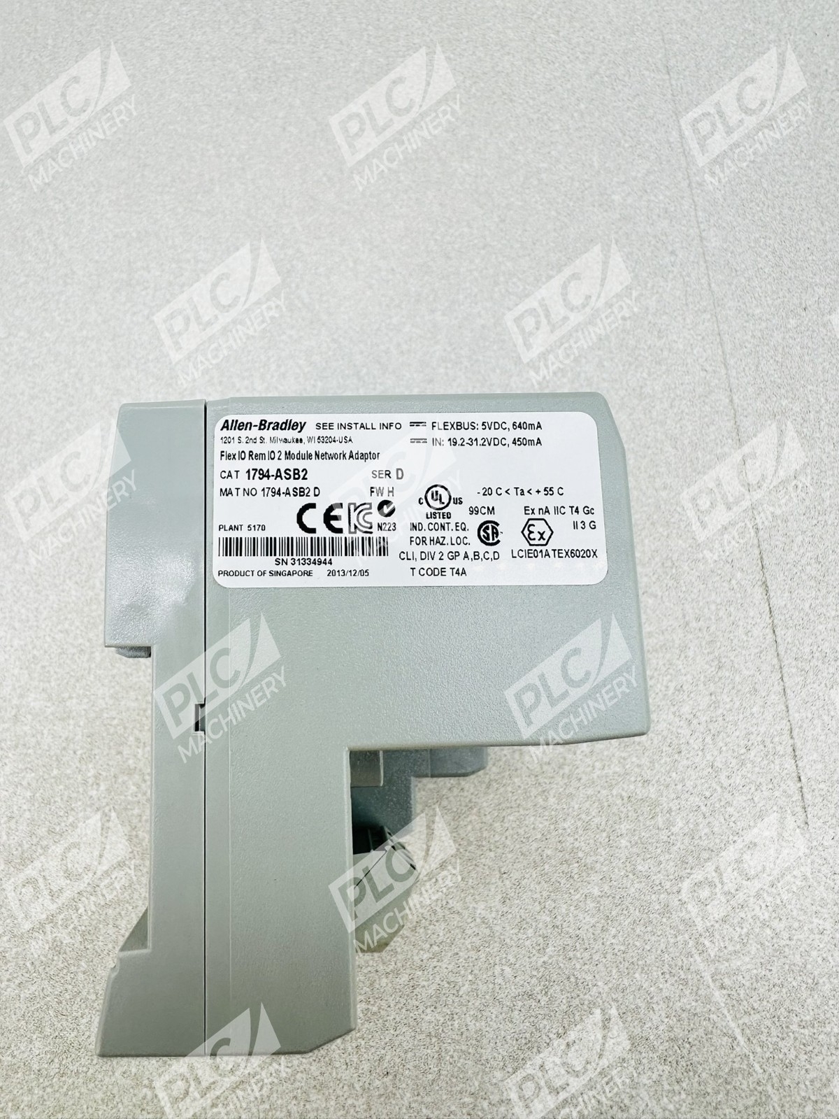 Allen Bradley 1794-ASB2 Series D Flex IO 2 Module Network Adaptor - Image 7