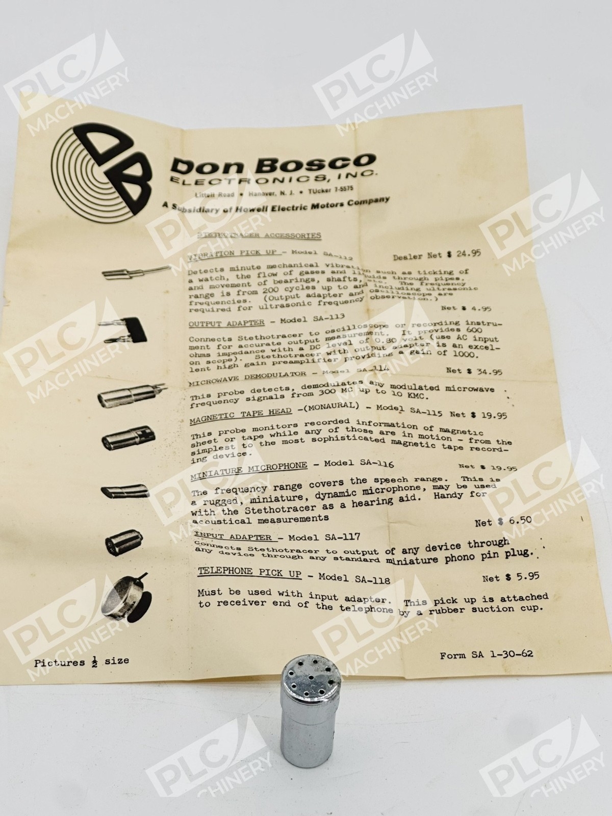 Don Bosco SA 116 Stethotracer Accessory Microphone Probe - Image 4