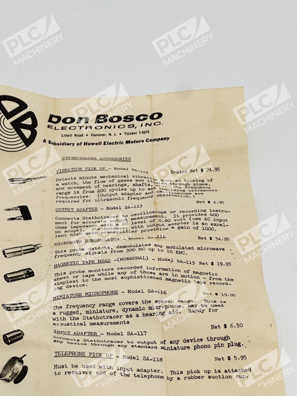 Don Bosco SA 116 Stethotracer Accessory Microphone Probe - Image 5