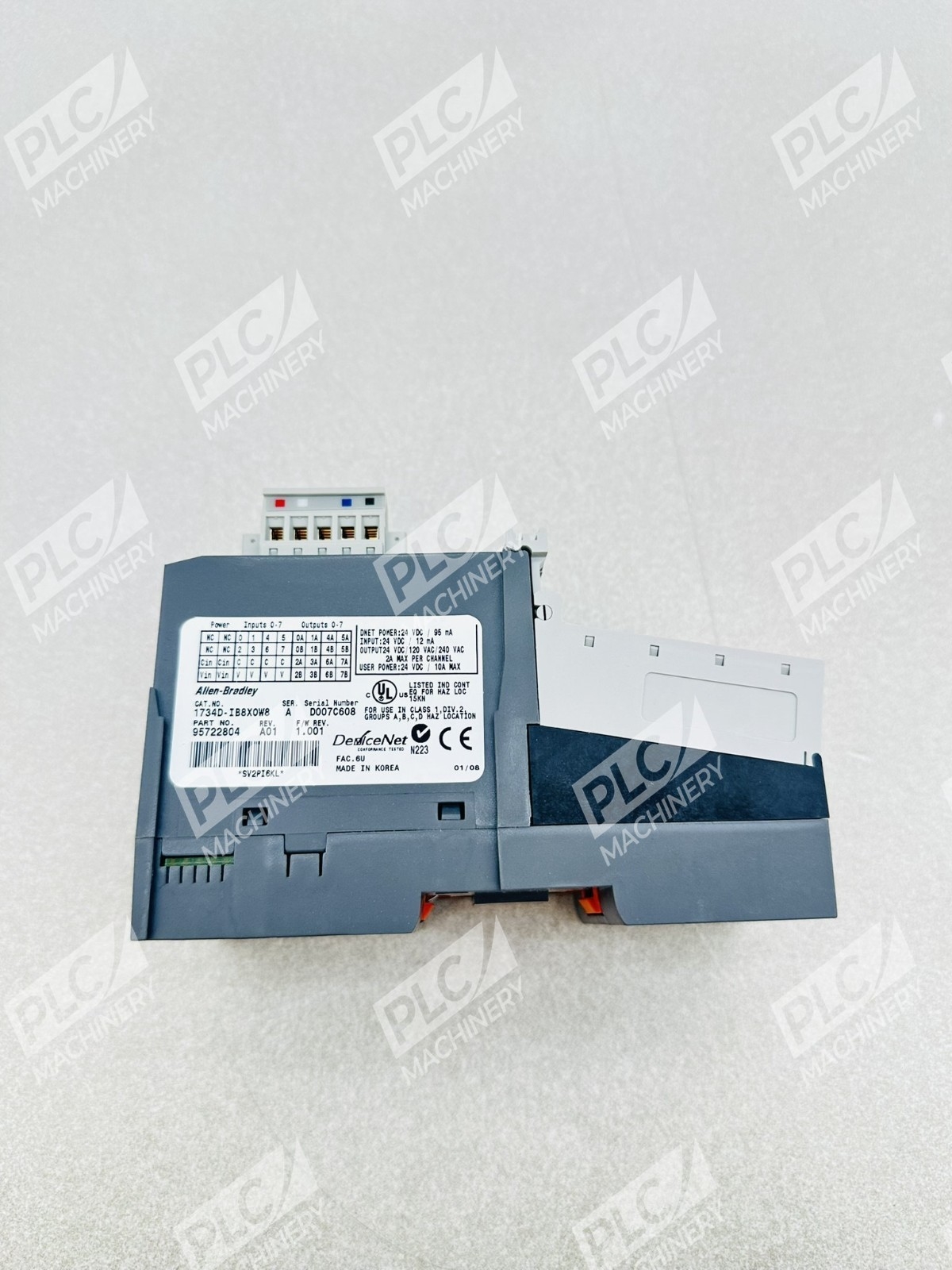 Allen Bradley 1734D-IB8XOW8 Series A DeviceNet Point I/O - Image 6