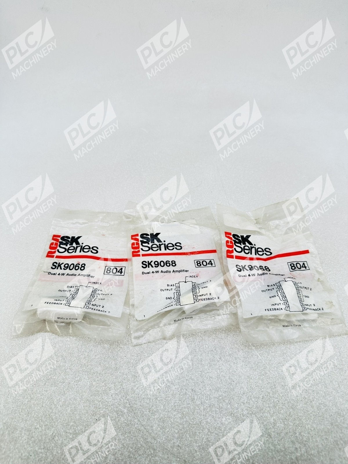 RCA SK9068 Dual 4-W Audio Amplifier Lot of 3