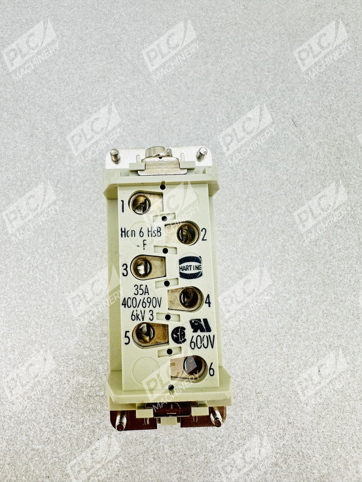 Harting HAN 6 HSB-BU Female Insert Heavy Duty Connector 09310062701 - Image 8