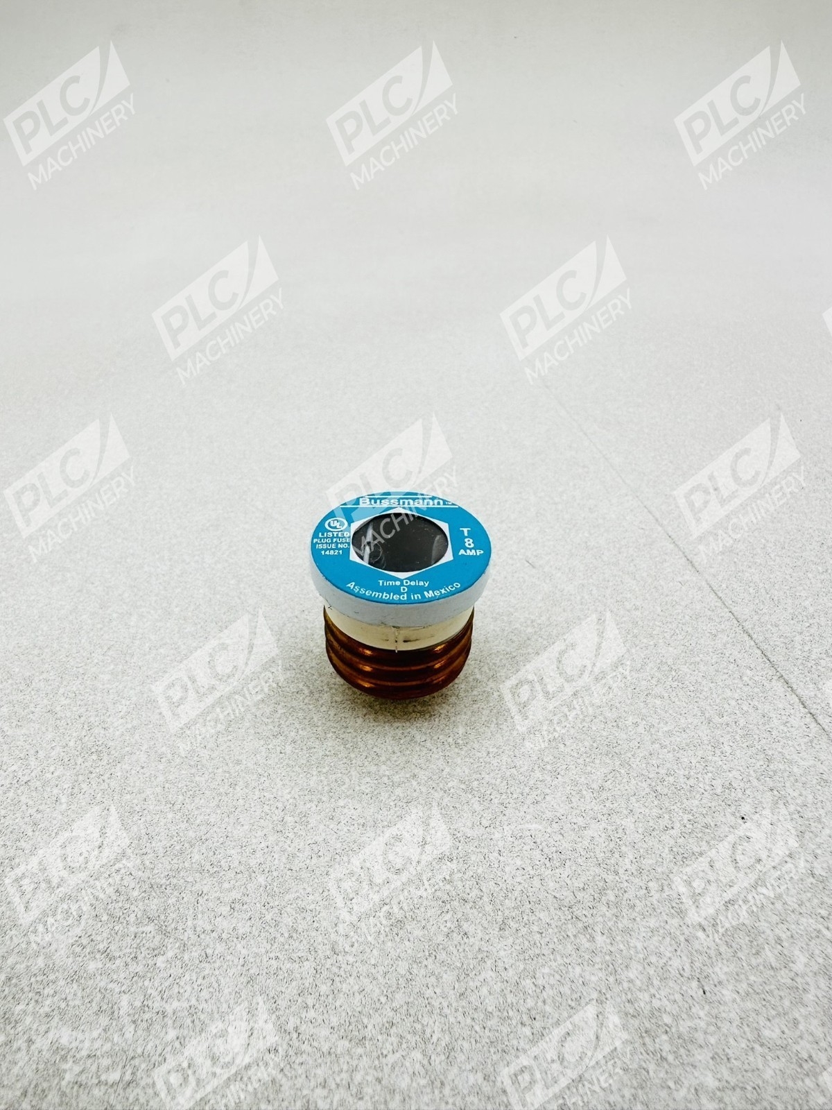 Bussmann 0T00008.Z T-8 Time Delay Edison Base Plug Fuse Box of 3 - Image 4