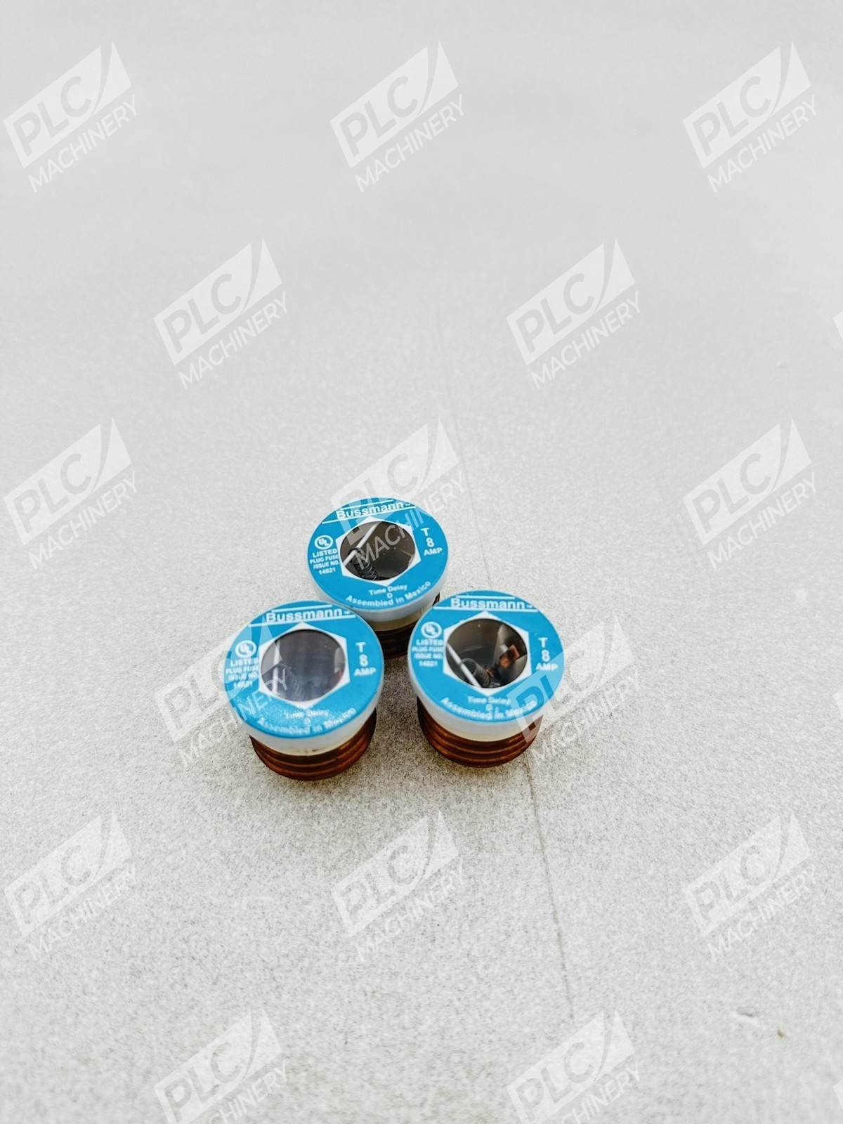 Bussmann 0T00008.Z T-8 Time Delay Edison Base Plug Fuse Box of 3 - Image 8