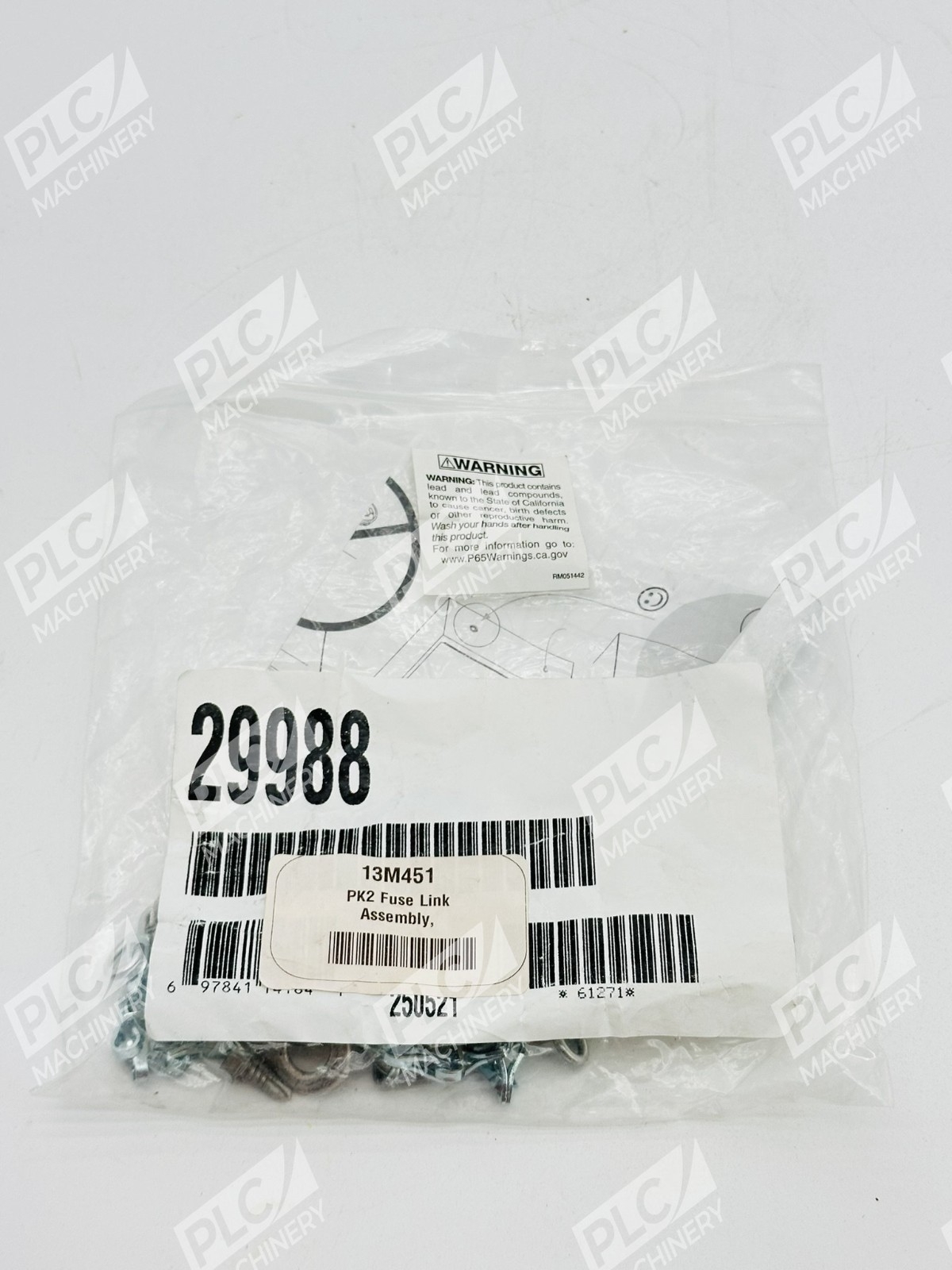 Justrite 13M451 Fuse Link Assembly PK2 for Self-Close Safety Cabinets Lot of 4 - Image 2