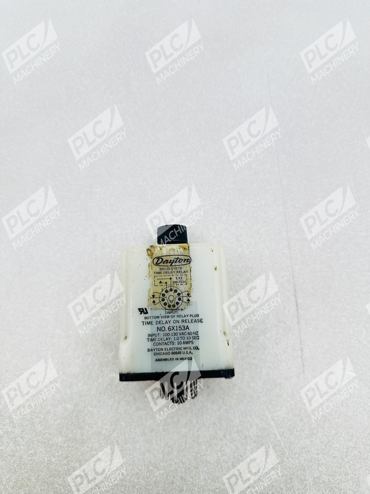 Dayton 6X153A Solid State Time Delay Relay