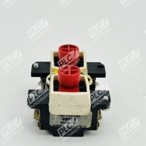 Magnetek SBP2-S Push Button Switch Black w/ Red Buttons 125VAC