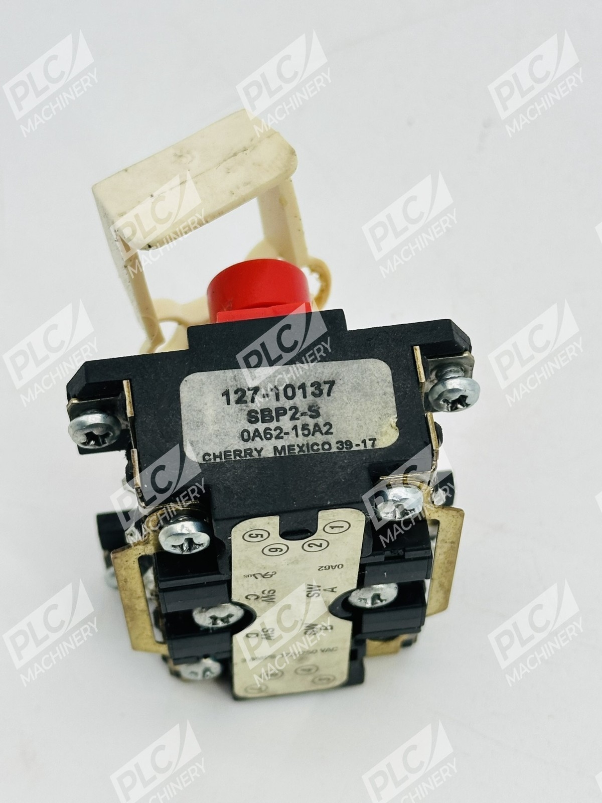 Magnetek SBP2-S Push Button Switch Black w/ Red Buttons 125VAC - Image 6