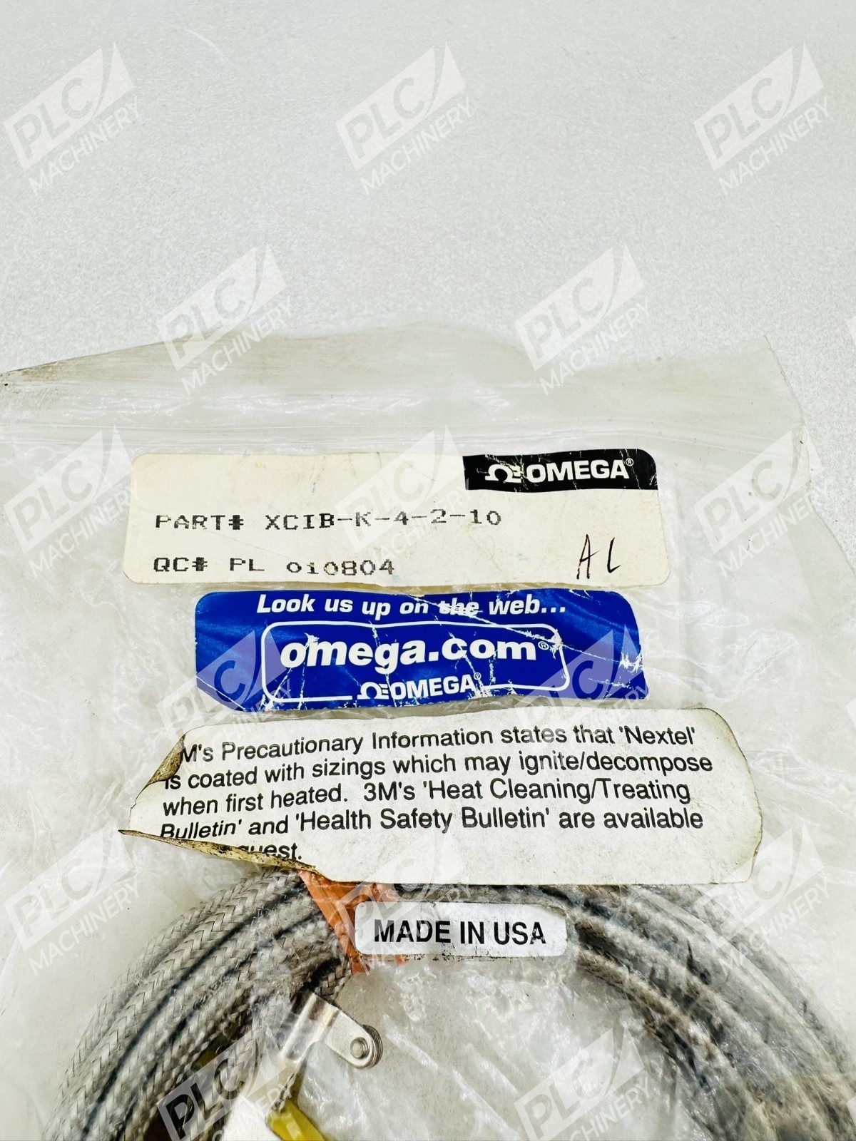 Omega XCIB-K-4-2-10 Thermocouple Probe - Image 2
