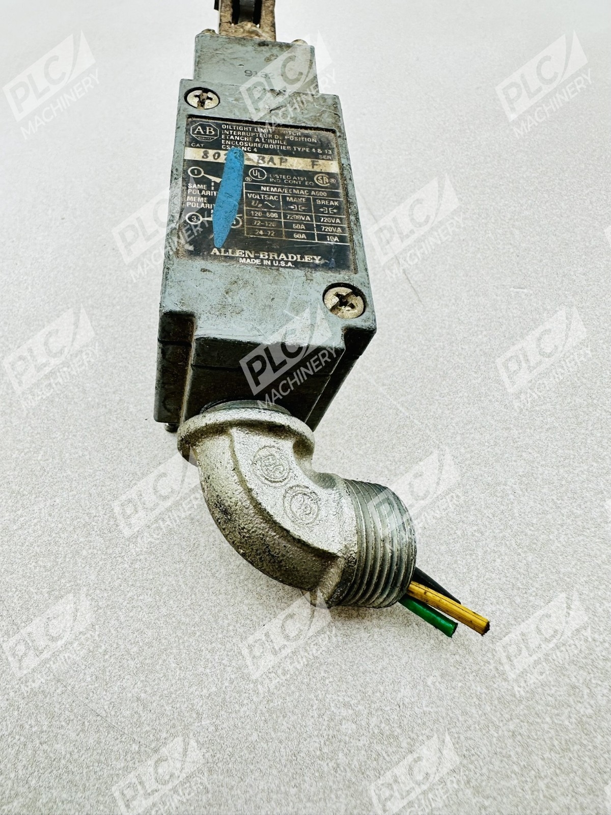 Allen Bradley 802T-BAP Oiltight Limit Switch Ser F - Image 4