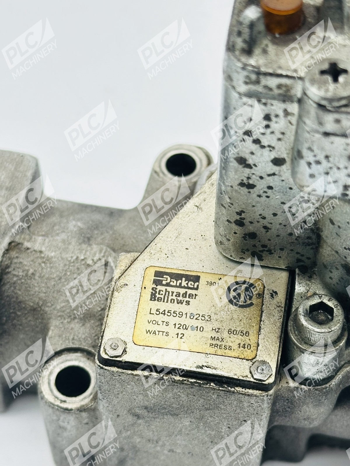 Parker Schrader Bellows L5455910253 Solenoid Valve w/ K175903553 Pilot Valve - Image 8