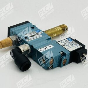 Mac 52A-11-B0A-DM-DFFJ-1KJ 3-Way Solenoid Valve w/ DMB-DFFJ-1KJ