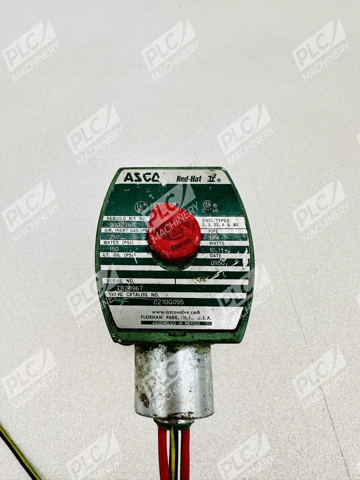 Asco 8210G095 Red-Hat II 2-Way Normally Closed Solenoid Valve - Image 2