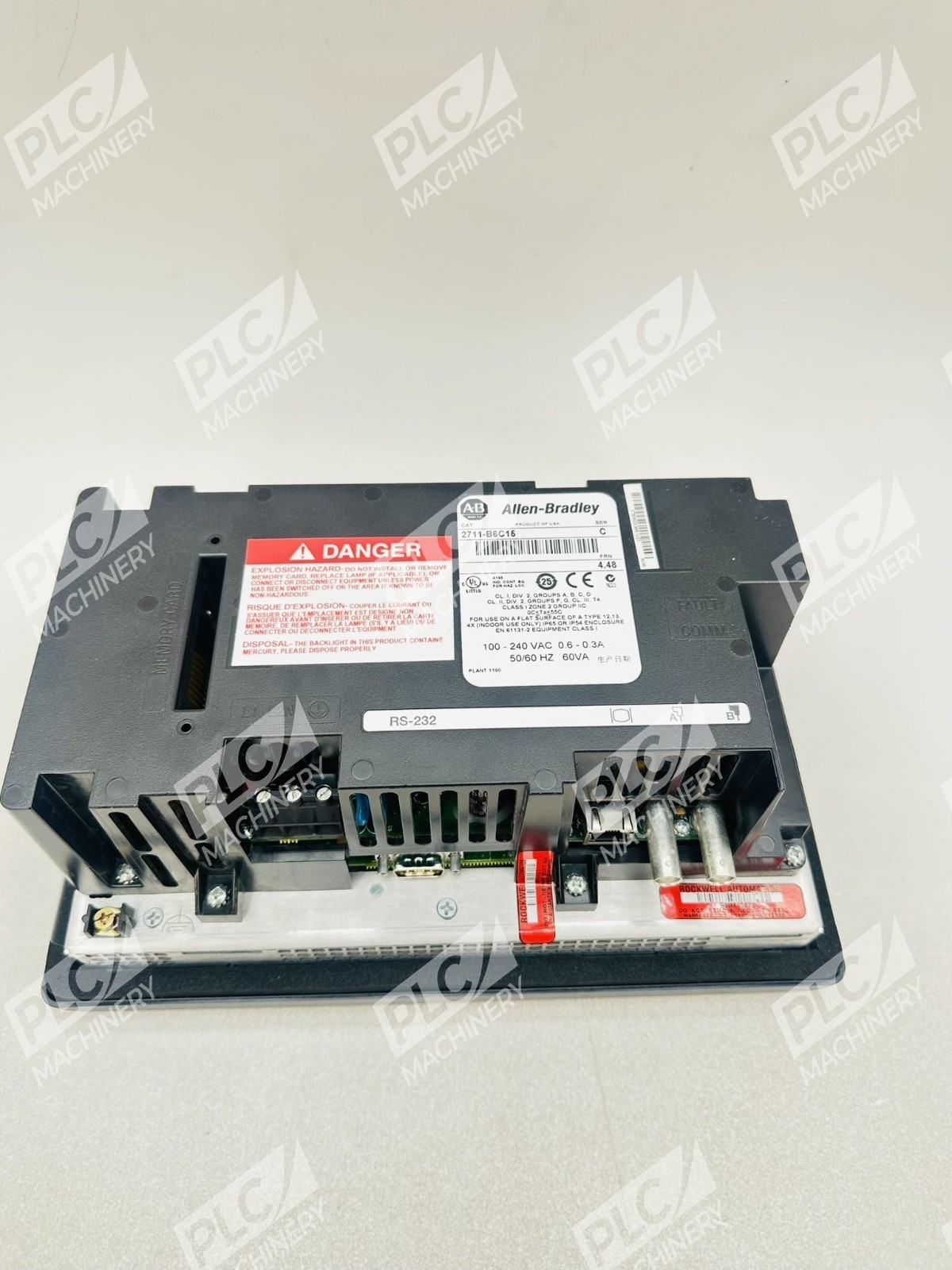 Allen Bradley 2711-B6C15 Series C PanelView 600 Terminal - Image 2