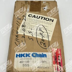 HKK Chain 40-1R SSS Stainless Steel Roller Chain 20ft