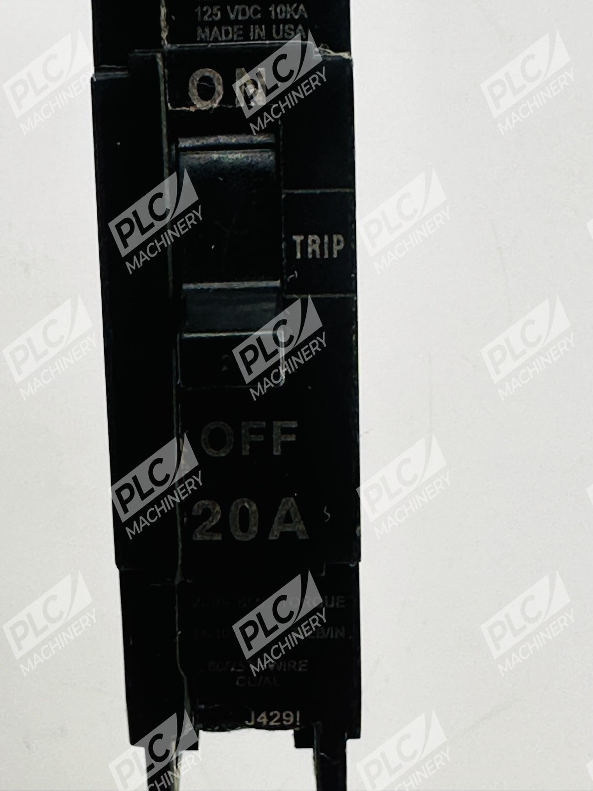 GE TEY120 Type TEY 1 Pole 20 Amp Bolt-On Circuit Breaker Lot of 6 - Image 8