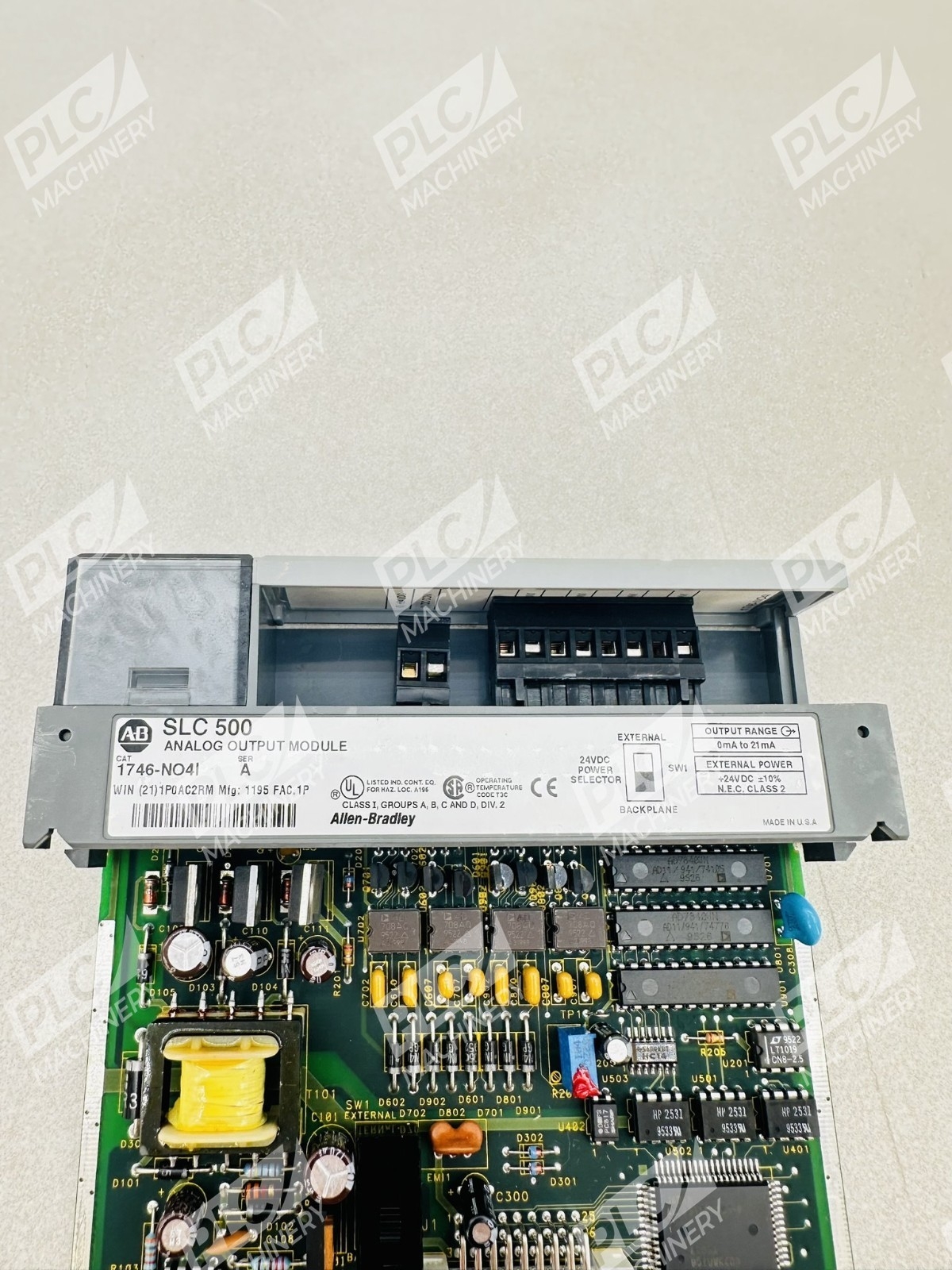 Allen Bradley 1746-NO4I Series A SLC 500 Analog Input Module - Image 2