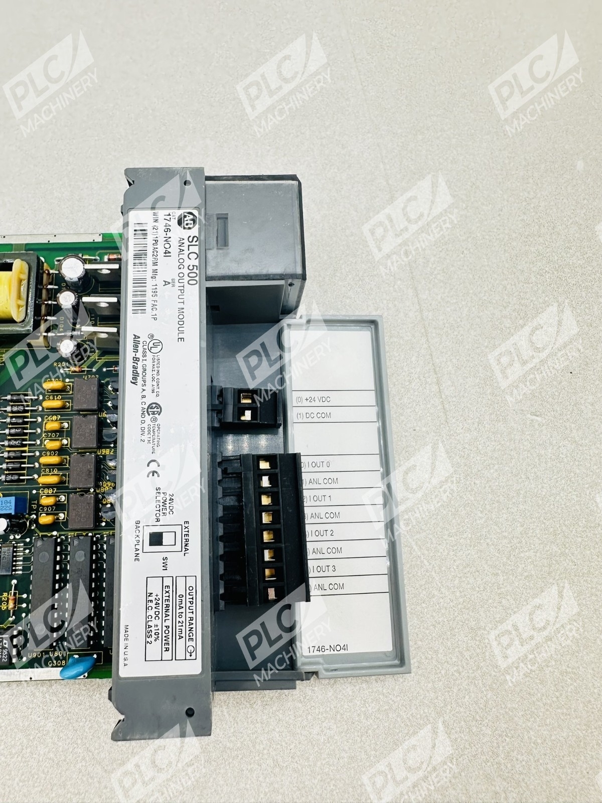 Allen Bradley 1746-NO4I Series A SLC 500 Analog Input Module - Image 4