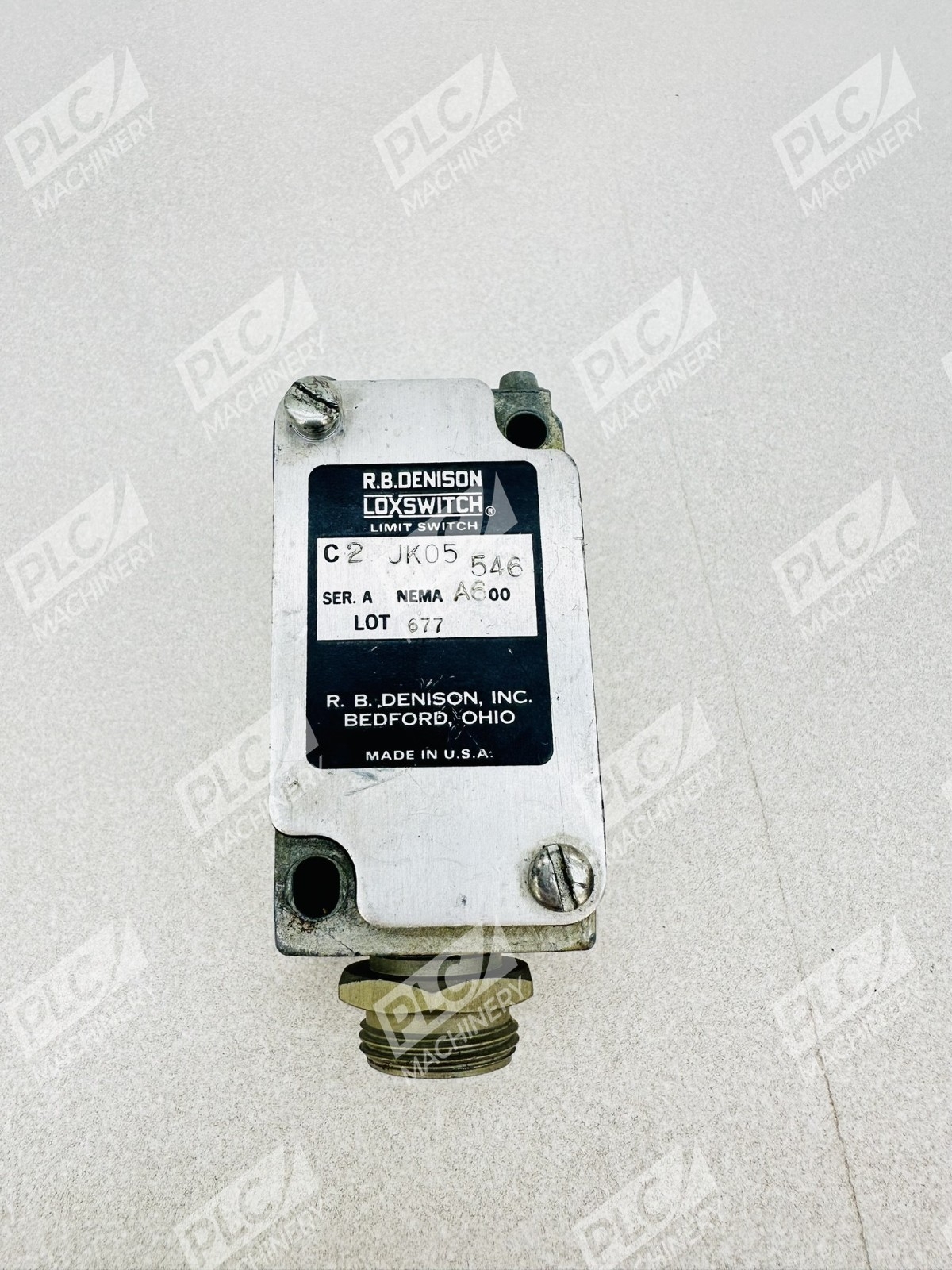 R.B. Denison C2-JK05 Heavy Duty Limit Switch Ser A - Image 3